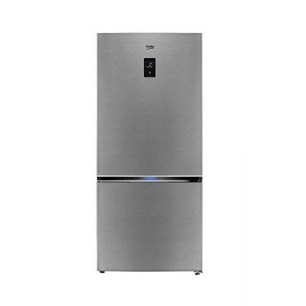 Beko Kühl-Gefrierkombination in Edelstahl