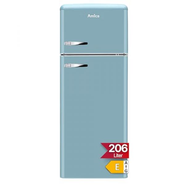 Amica KGC 15632T Retro-Kühlschrank
