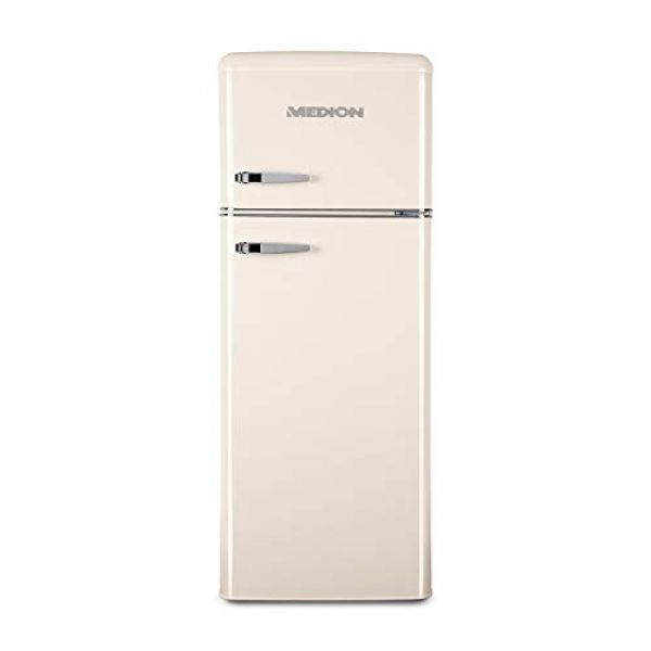 Medion Retro Kühl-Gefrierkombination