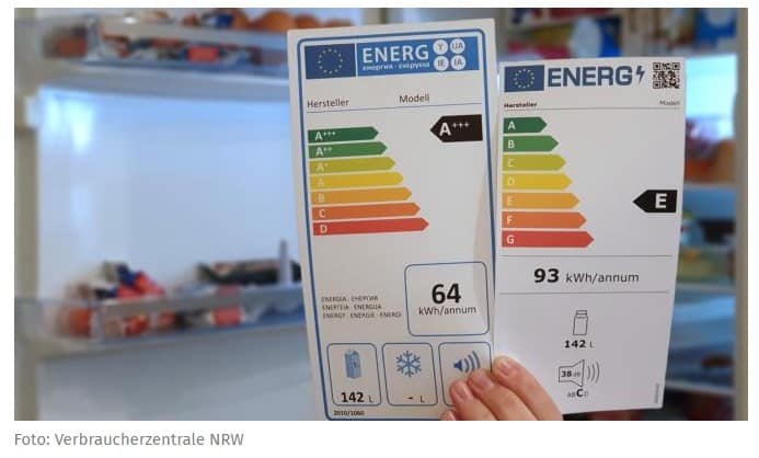 Neues Energielabel